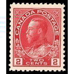 canada stamp 106 king george v 2 1911 M VFNH 012