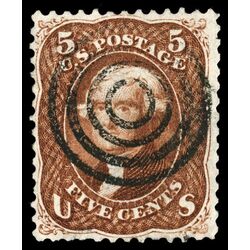 us stamp postage issues 75 jefferson 5 1861 U 002