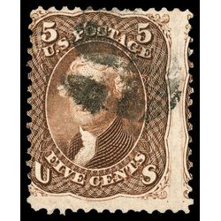 us stamp postage issues 75 jefferson 5 1861 U 004