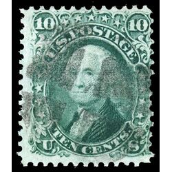 us stamp postage issues 89 washington 10 1867 U 002