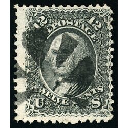 us stamp postage issues 90 washington 12 1867 U 001