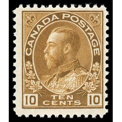 canada stamp 118b king george v 10 1925 M FNH 012