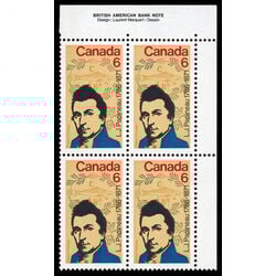 canada stamp 539 l j papineau 6 1971 PB UR