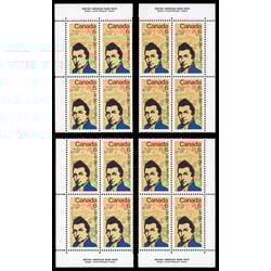canada stamp 539 l j papineau 6 1971 PB SET