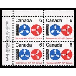 canada stamp 542 computer tape and reels 6 1971 PB UL