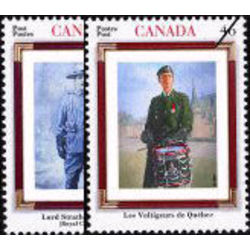canada stamp 1876 7 canadian regiments 2000