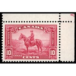 canada stamp 223 rcmp 10 1935 M VFNH 017