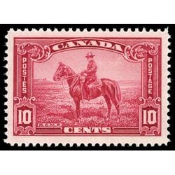 canada stamp 223 rcmp 10 1935 M VFNH 016