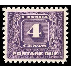 canada stamp j postage due j8 second postage due issue 4 1930 M VFNH 016