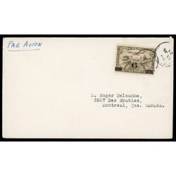 canada stamp c air mail c3 c1 surcharged two winged figures against globe 6 1932 U F 043