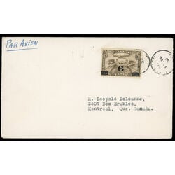 canada stamp c air mail c3 c1 surcharged two winged figures against globe 6 1932 FDC 045