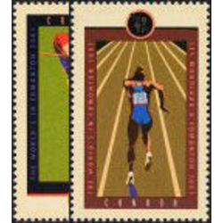 canada stamp 1907 8 iaaf world championships 2001