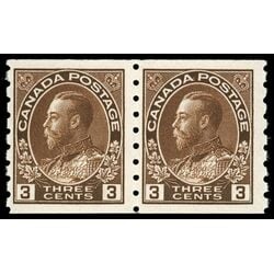 canada stamp 129pa king george v 1918 M F VFNH 003