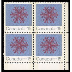 canada stamp 557p snowflake 15 1971 CB LR