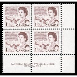 canada stamp 454 queen elizabeth ii northern lights 1 1967 PB LR %233