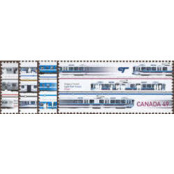 canada stamp 2028 31 urban transit light rail 2004