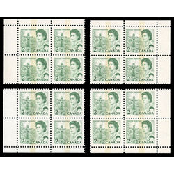 canada stamp 455pii queen elizabeth ii pacific totem 2 1972 CB SET