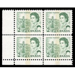 canada stamp 455pvi queen elizabeth ii pacific totem 2 1972 PB LL