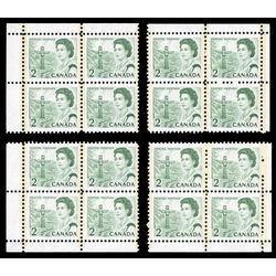 canada stamp 455pv queen elizabeth ii pacific totem 2 1972 CB SET