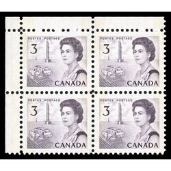 canada stamp 456p queen elizabeth ii prairies 3 1967 PB UL