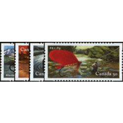 canada stamp 2088a d fishing flies 2005