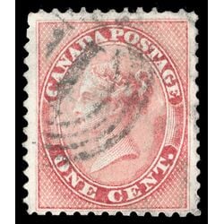 canada stamp 14 queen victoria 1 1859 U VF 110