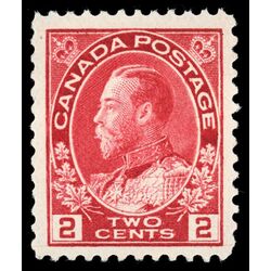 canada stamp 106 king george v 2 1911 M VFNH 013