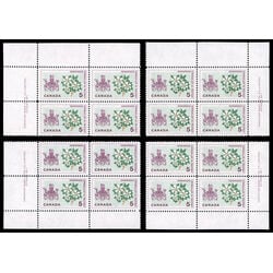 canada stamp 423 british columbia dogwood 5 1965 PB SET %231