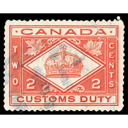 canada revenue stamp fcd2 crown 2 1914