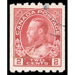 canada stamp 124 king george v 2 1913 U XF 048