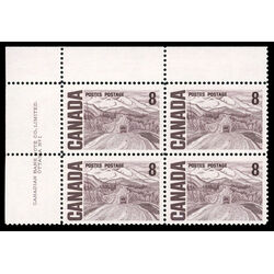 canada stamp 461iv alaska highway by a y jackson 8 1967 PB UL