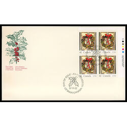 canada stamp 1149 holly wreath 42 1987 FDC UR