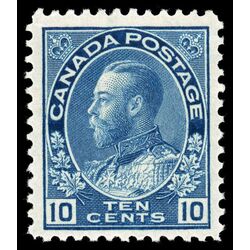 canada stamp 117a king george v 10 1922 M VFNH 009