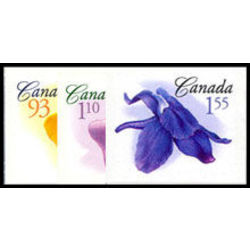canada stamp 2198 2200 flower definitives booklets 3 58 2006