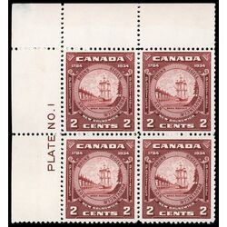 canada stamp 210 new brunswick seal 2 1934 PB UL %231 013