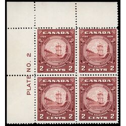 canada stamp 210 new brunswick seal 2 1934 PB UL %232 015