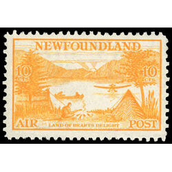 newfoundland stamp c14 land of heart s delight 10 1933