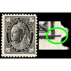 canada stamp 66i queen victoria 1897 M FNH 005