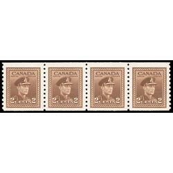 canada stamp 279 strip king george vi 1948 M VFNH 002