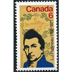 canada stamp 539 l j papineau 6 1971