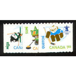 canada stamp 2311s olympic emblems and mascots 2009