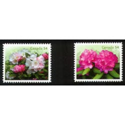 canada stamp 2319 20 rhododendrons 2009