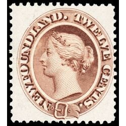 newfoundland stamp 29iii queen victoria 12 1894 M VFNG 003
