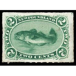 newfoundland stamp 38 codfish 2 1879 M VFNG 031