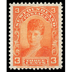 newfoundland stamp 83c queen alexandra 3 1898 M XFNH 011