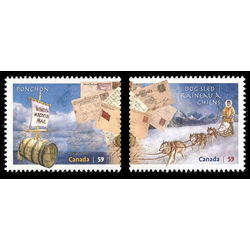 canada stamp 2468 9 methods of mail delivery 2011