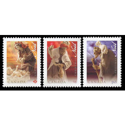 canada stamp 2345 2347 christmas the nativity scene 2009