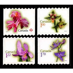 canada stamp 2357 60 flower definitives coils 2010
