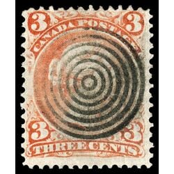 canada stamp 33 queen victoria 3 1868 U F 027