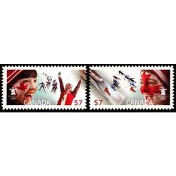 canada stamp 2374 5 celebrating the olympic spirit 2010
